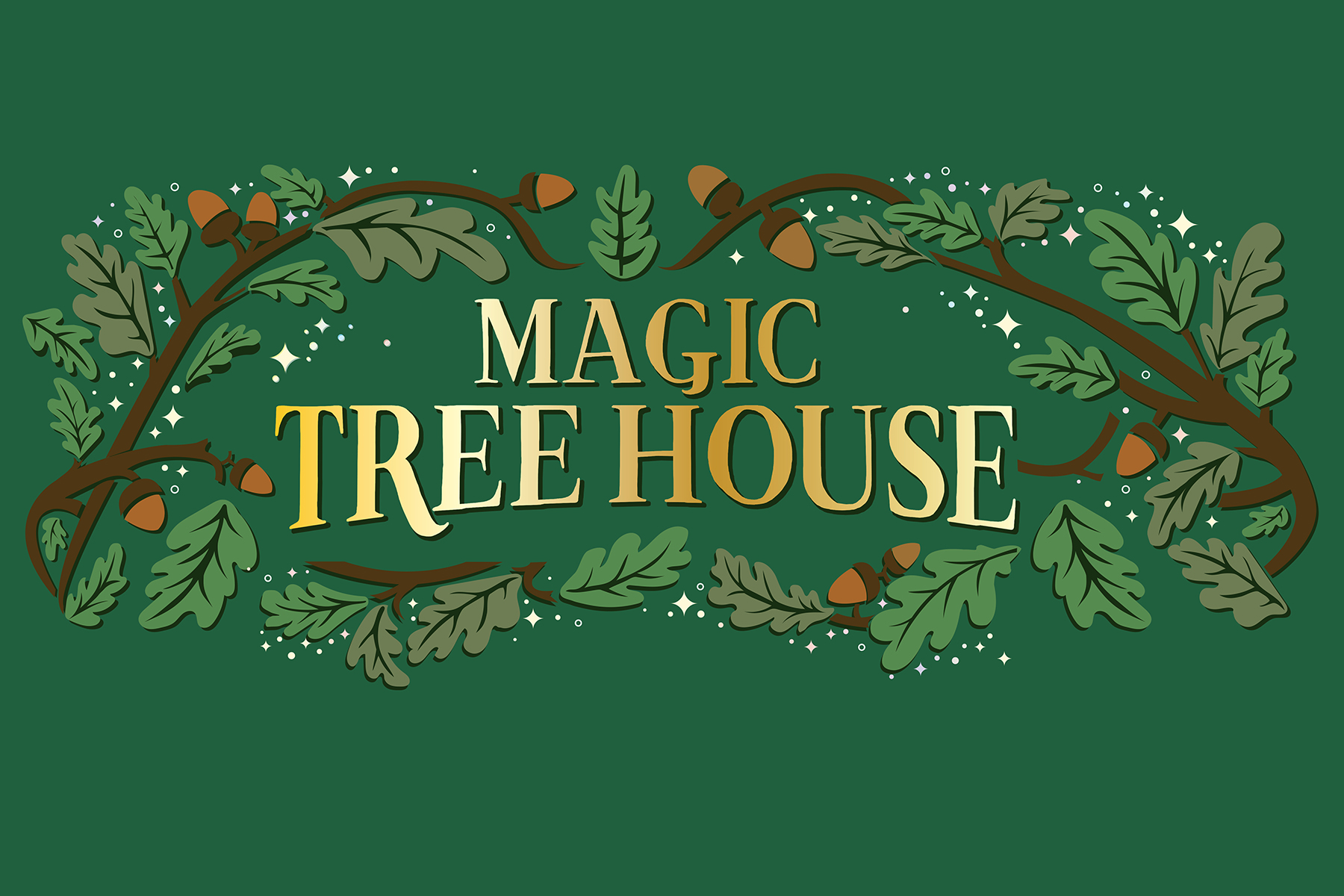 Magic Tree House Book Logo Design