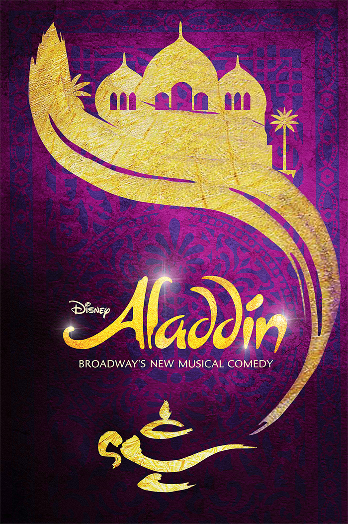 Aladdin on Broadway Disney Key Art A