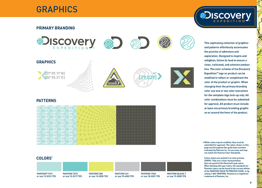 Discovery Expedition Product Development Graphics Patterns