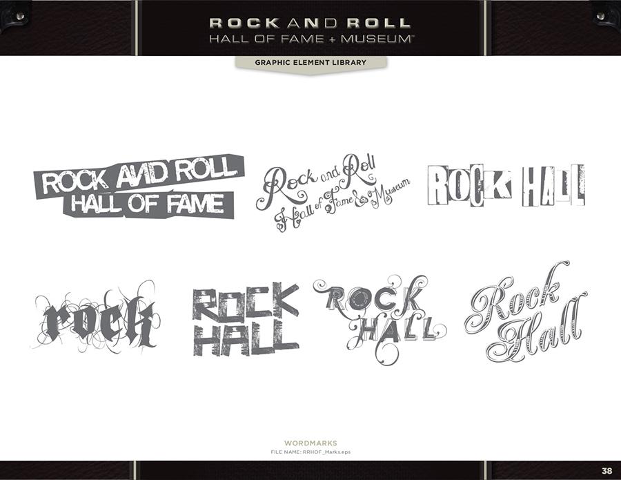Rock and Roll Hall of Fame and Museum Graphics 1