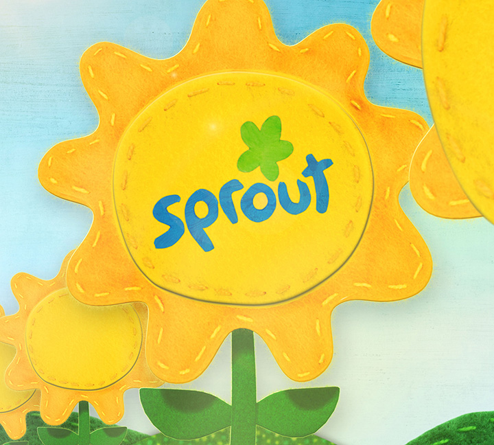 Sprout Channel Children's Series Brand Licensing Style Guides