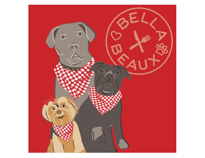 Bella and Beaux Organic Dog Food Logo B