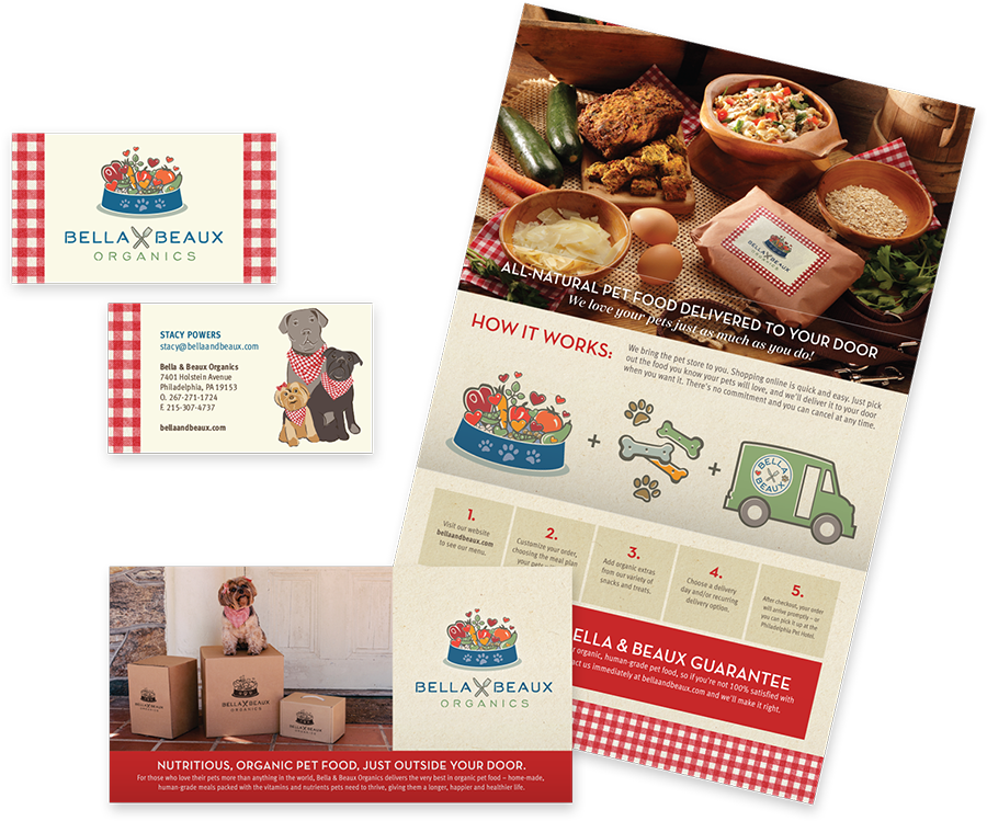 Bella and Beaux Marketing Materials Mailer