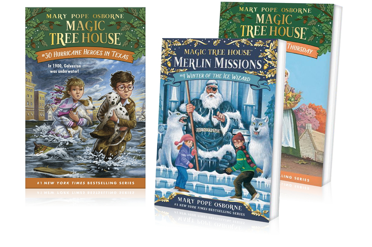 Magic Tree House Children's Book Series Book Covers