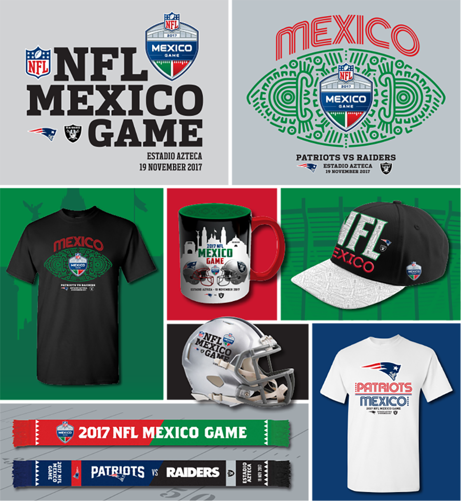 NFL London Games Sports Licensing Mexico Games