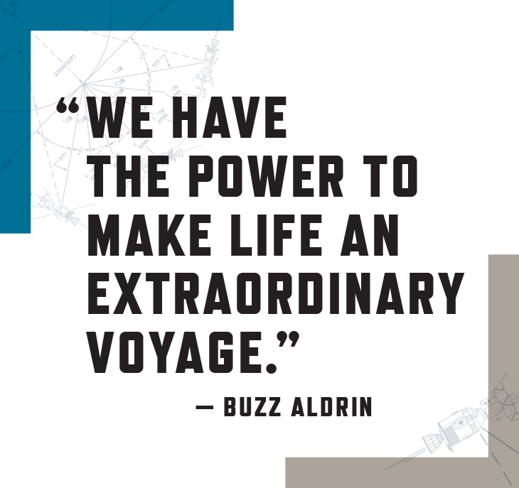 Buzz Aldrin Apollo 11 50th Anniversary Quote