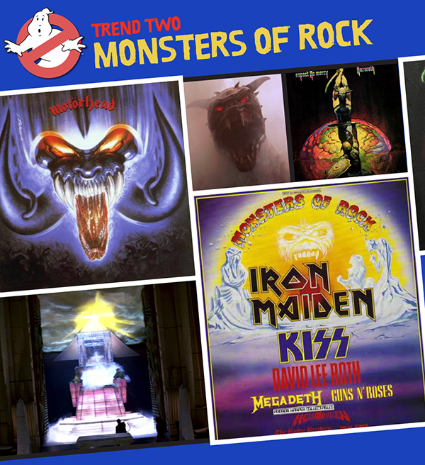 Ghostbusters Intellectual Property Licensing Monsters of Rock Trend