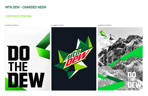 Mountain Dew Charged Neon 9