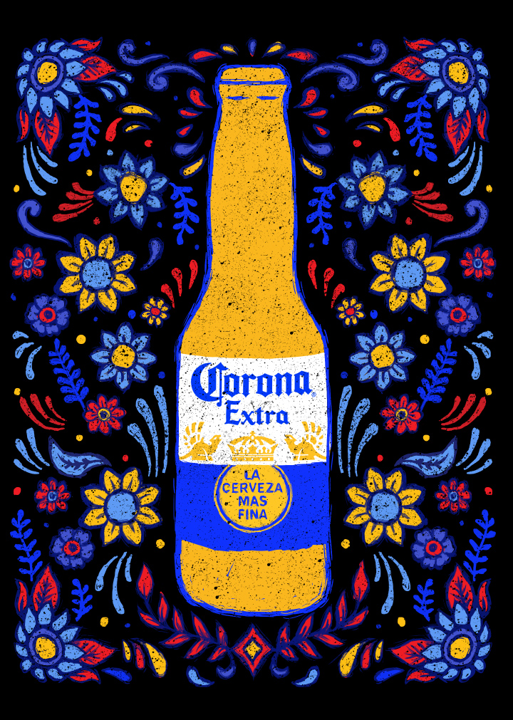 Corona Consumer Product Licensing Bottle Design