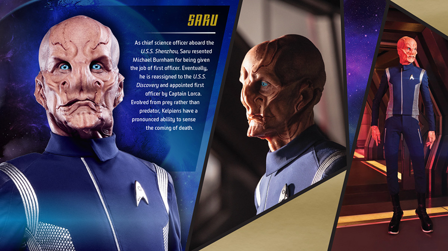 Star Trek Discovery Brand Licensing Style Guide Character Bio Saru