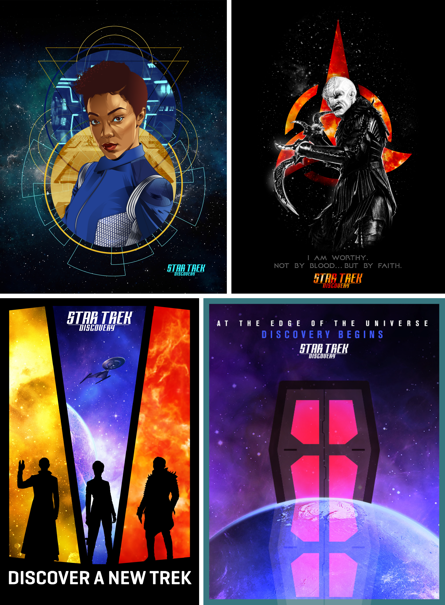 Star Trek Discovery Composed Designs