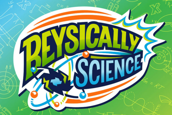Beysically Science logo for children's STEM toy brand identity program.