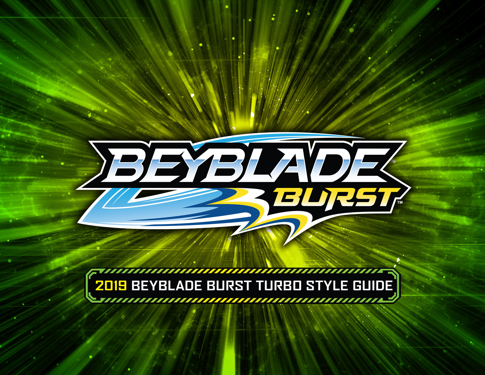 Beyblade Burst Global Brand Licensing Turbo Guide Cover
