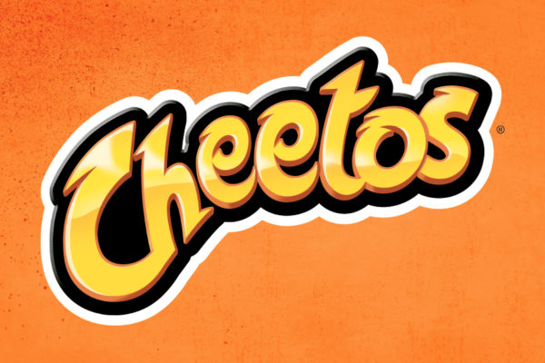 Cheetos logo for snack food brand licensing style guide.