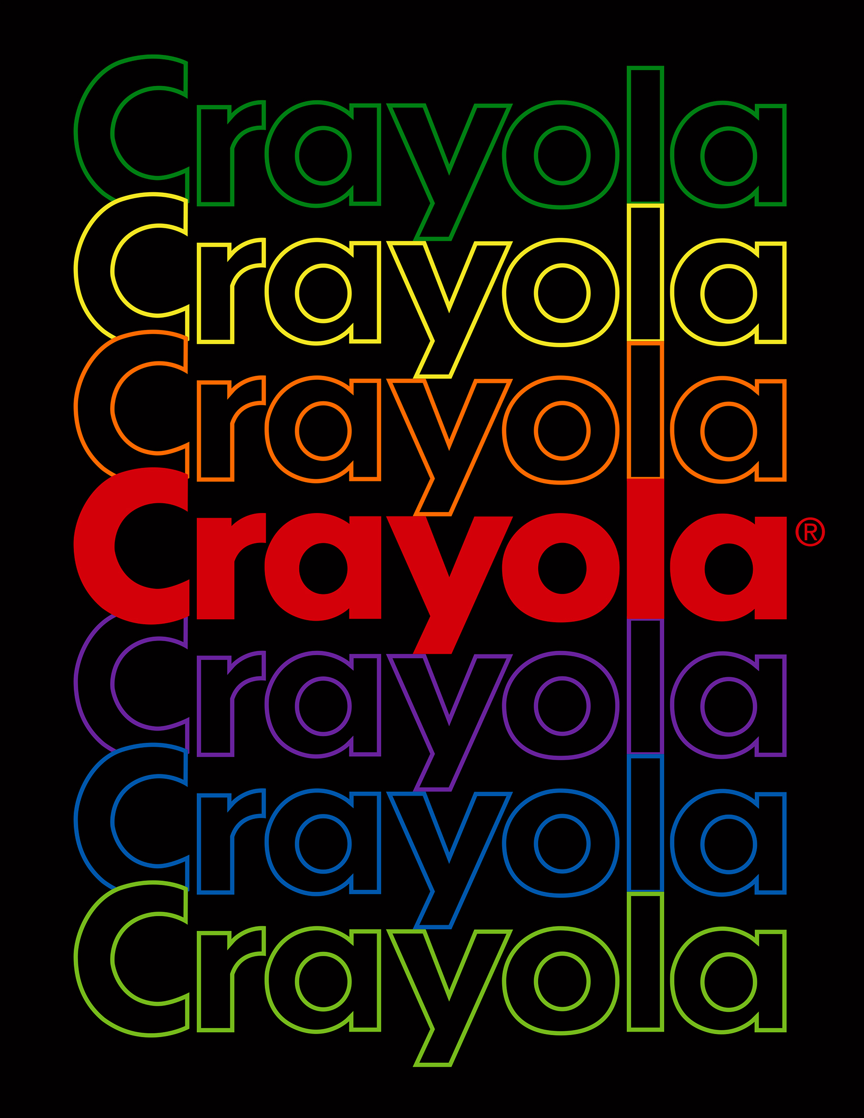 Crayola Retro Asset Collection