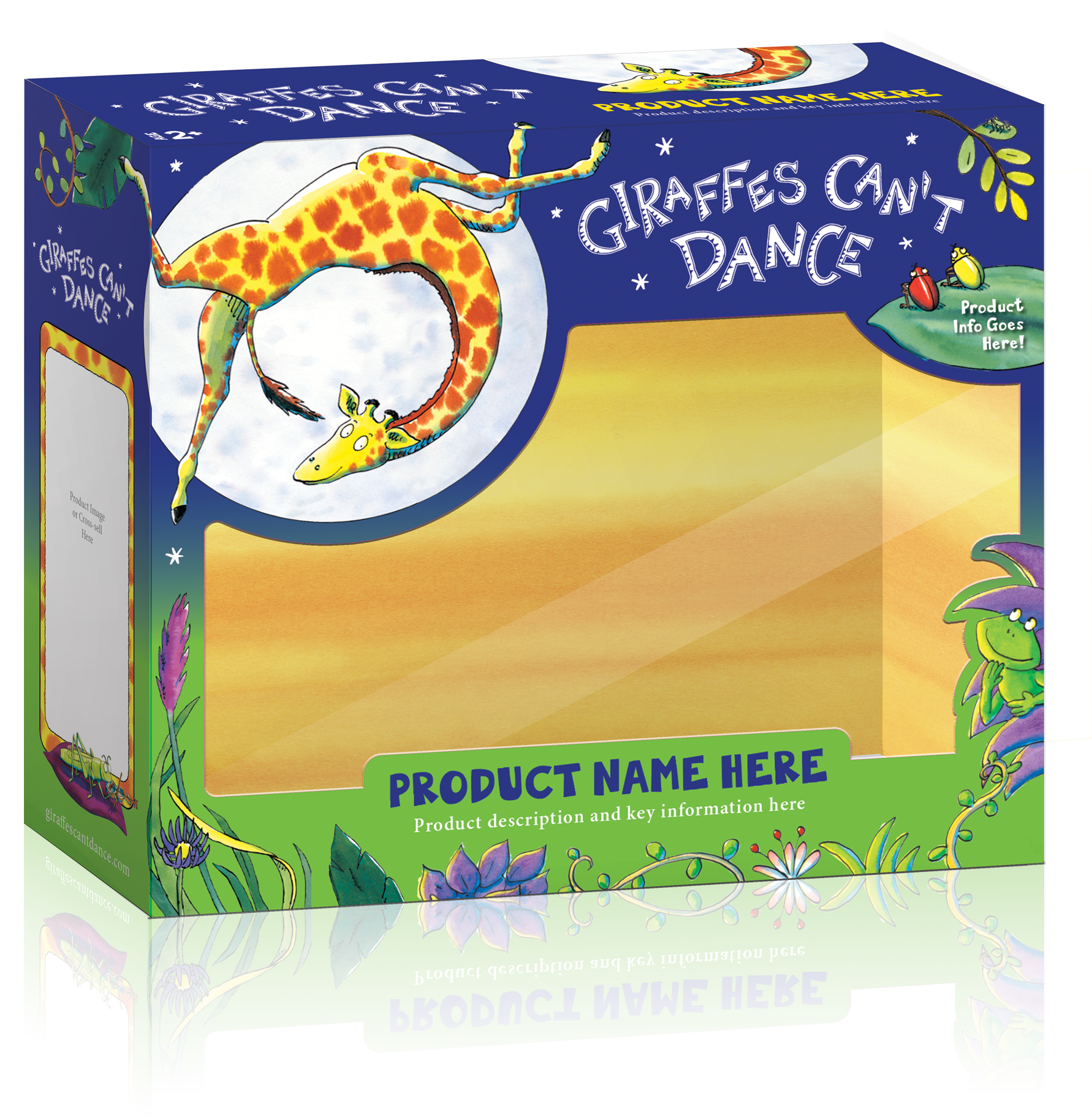 Giraffes Can't Dance Retail Packaging Design Guide Open Box