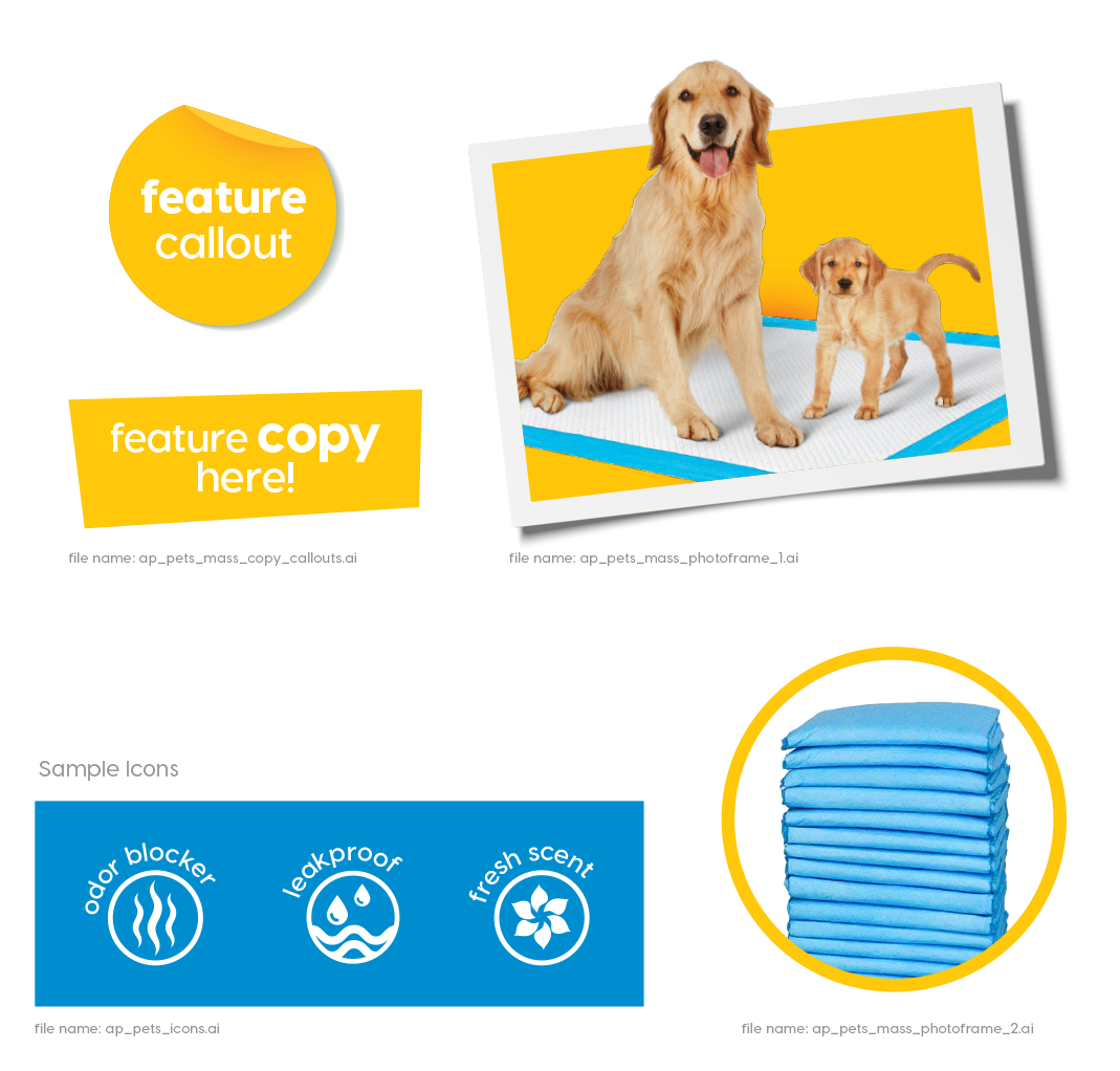 Animal Planet Pets Packaging Callouts