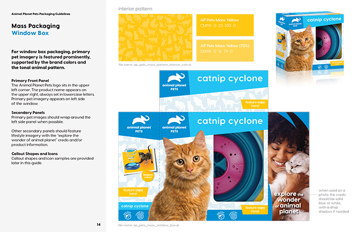 Animal Planet Pets Packaging Mass Window Box
