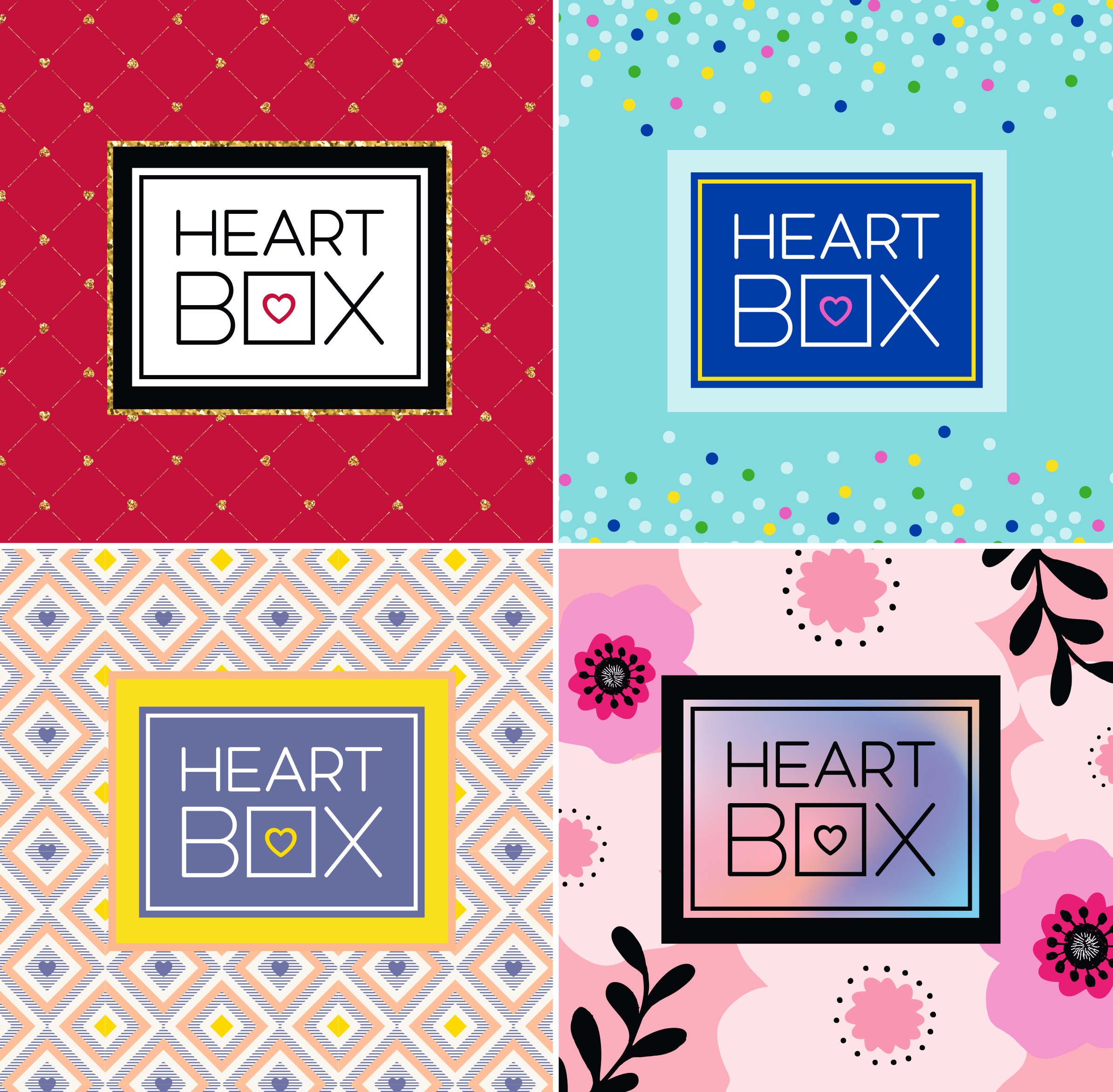 HeartBox Marketing Design Design Logo Potential