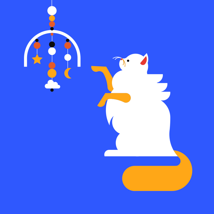 The Dodo Graphic Elements Design Cat