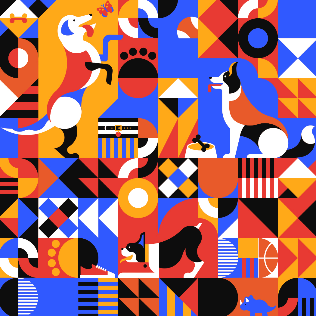 The Dodo Graphic Elements Pattern 3