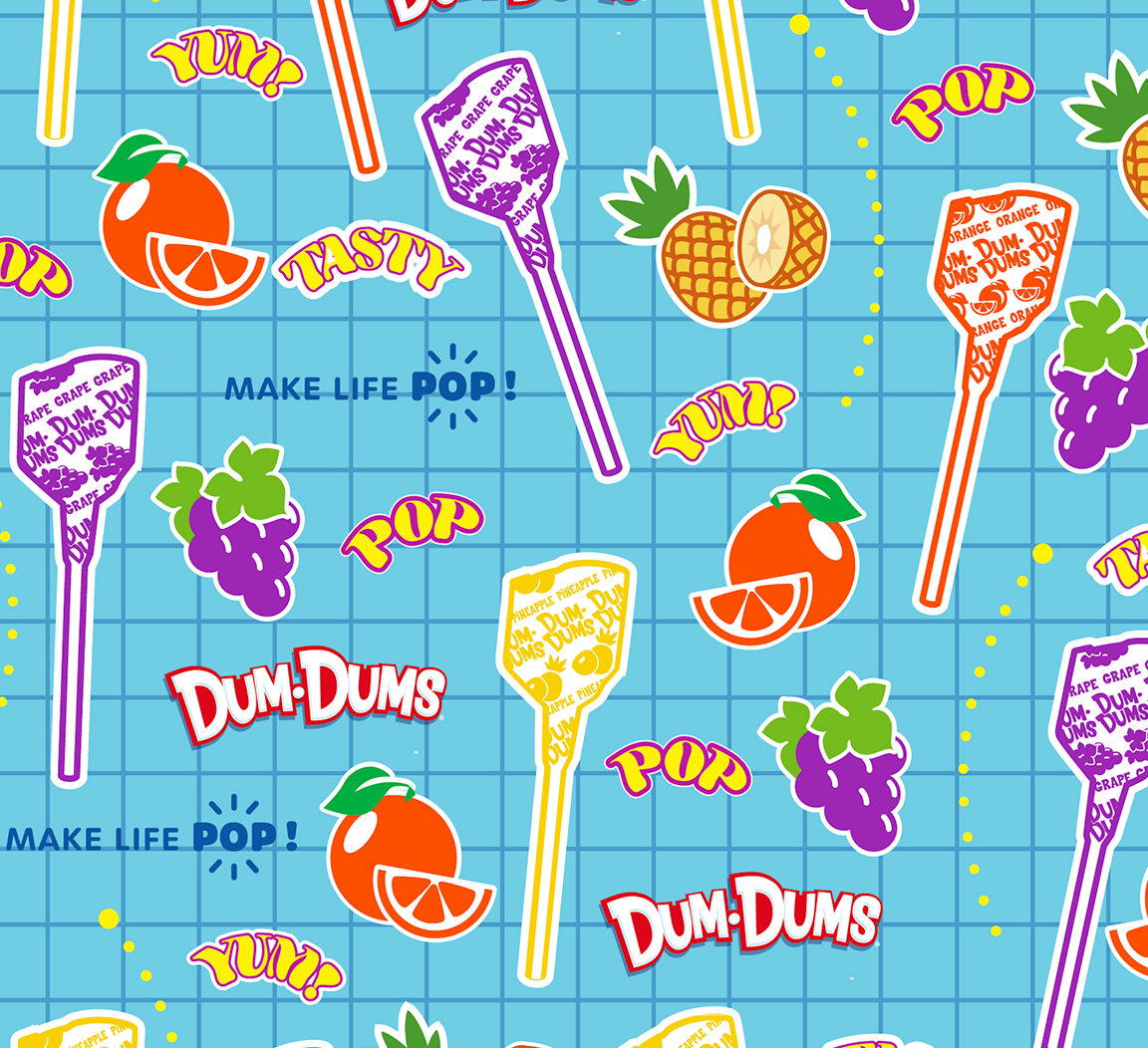 Spangler Candy Style Guides Make Life Pop! Pattern